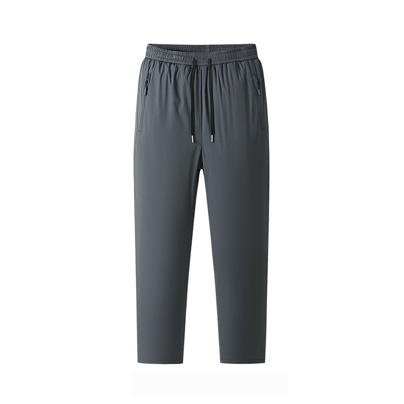 Men's Thickened Warm-Lined Tapered Pants