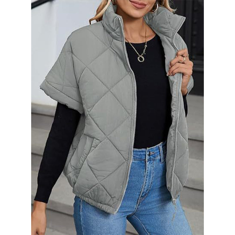 Women's Quilted Padded Warm Vest