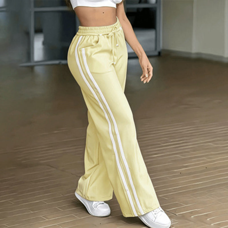 Women's High Waisted Straight Leg Pants