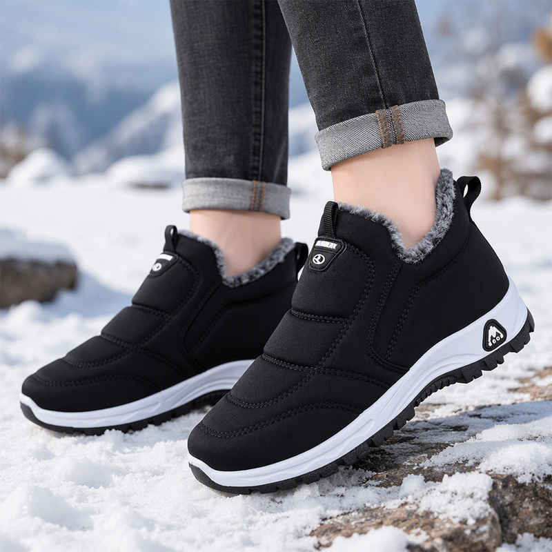 Women's Winter Warm Slip-On Snow Boots