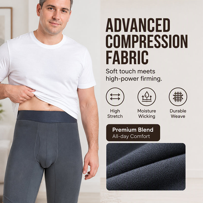 Men's High-Waist Tummy Control Shorts