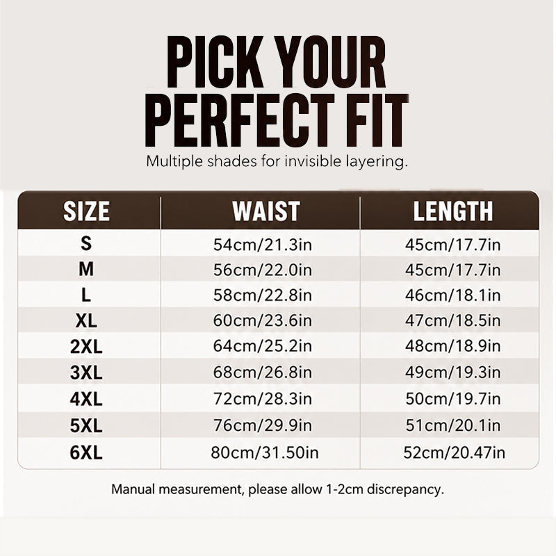 Men's High-Waist Tummy Control Shorts