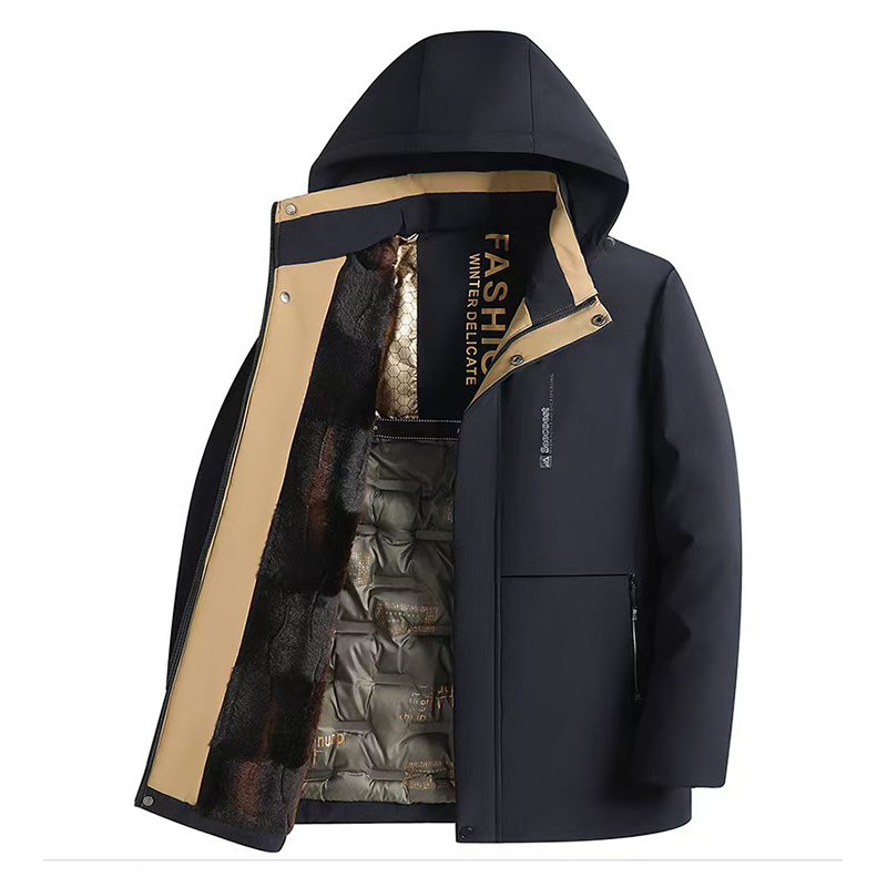 Men's Thickened Waterproof Warm Jacket
