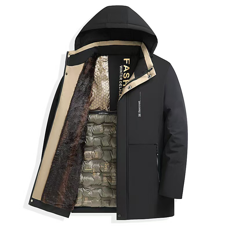 Men's Thickened Waterproof Warm Jacket