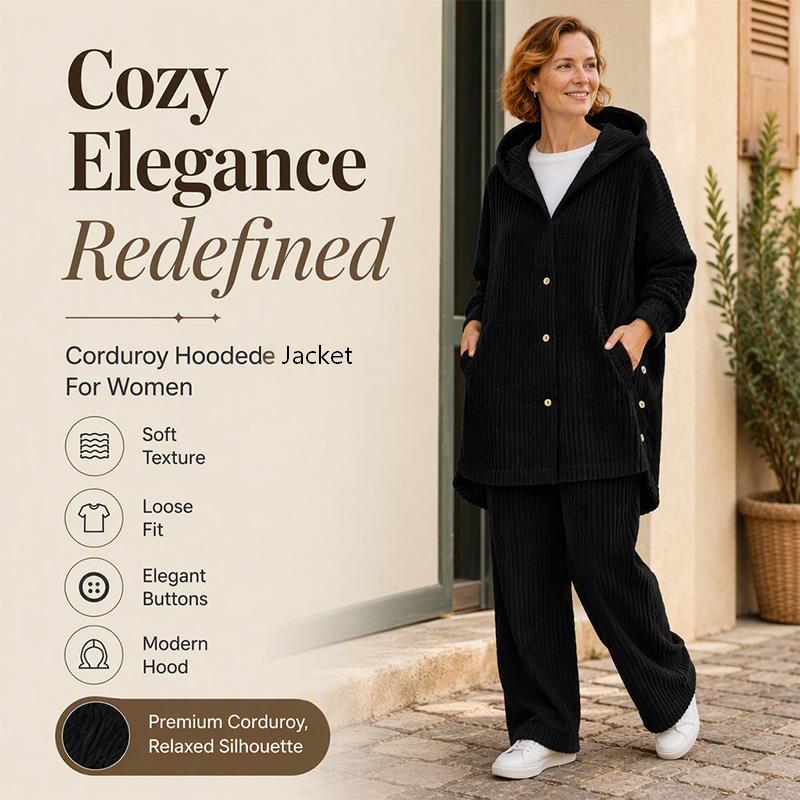 Women's Winter Warm Casual Corduroy Jacket