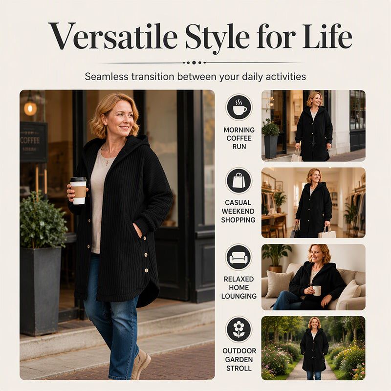 Women's Winter Warm Casual Corduroy Jacket
