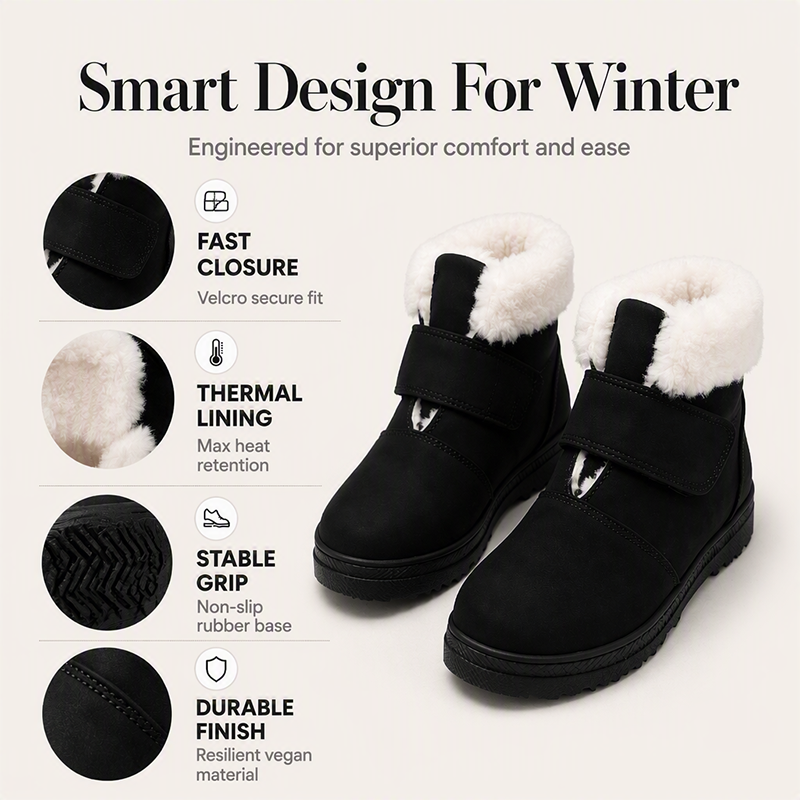 Women's Non-Slip Winter Warm Snow Boots