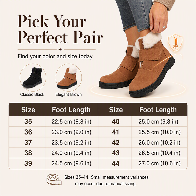 Women's Non-Slip Winter Warm Snow Boots