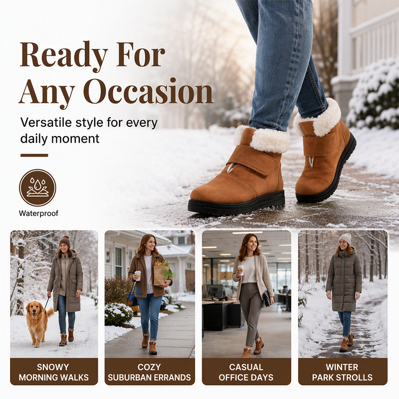 Women's Non-Slip Winter Warm Snow Boots