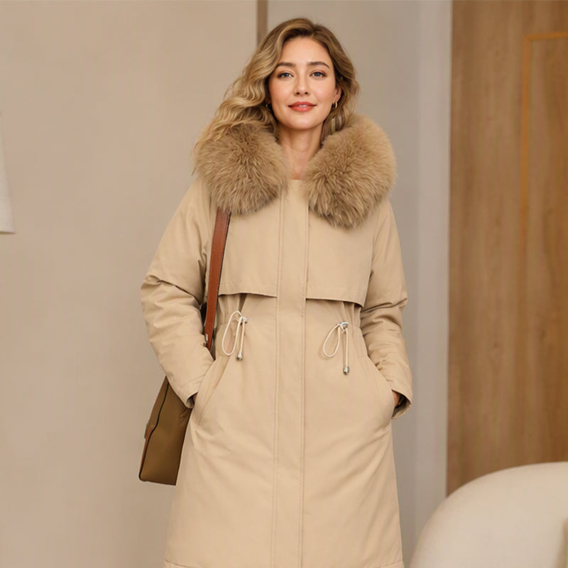 Women's Mid-Length Winter Warm Jacket