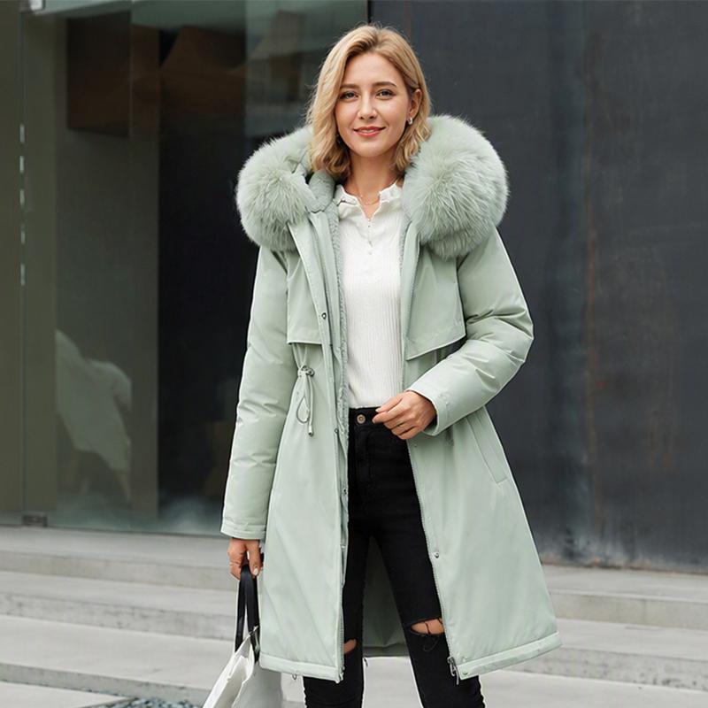 Women's Mid-Length Winter Warm Jacket