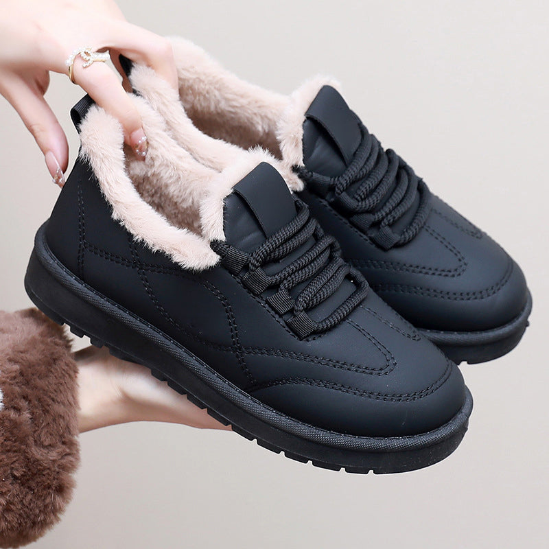 Women's Plush-Lined Non-Slip Snow Boots
