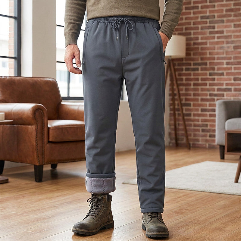 Men's Windproof Padded Thermal Pants