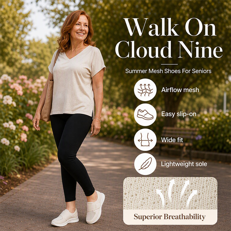 Women's Lightweight Breathable Mesh Walking Shoes