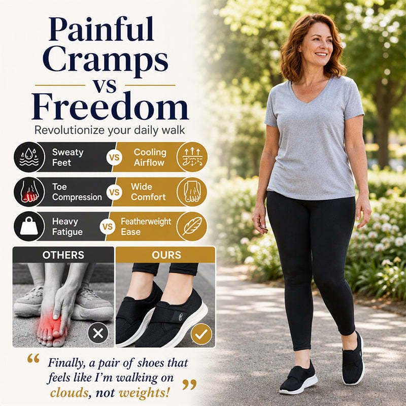 Women's Lightweight Breathable Mesh Walking Shoes