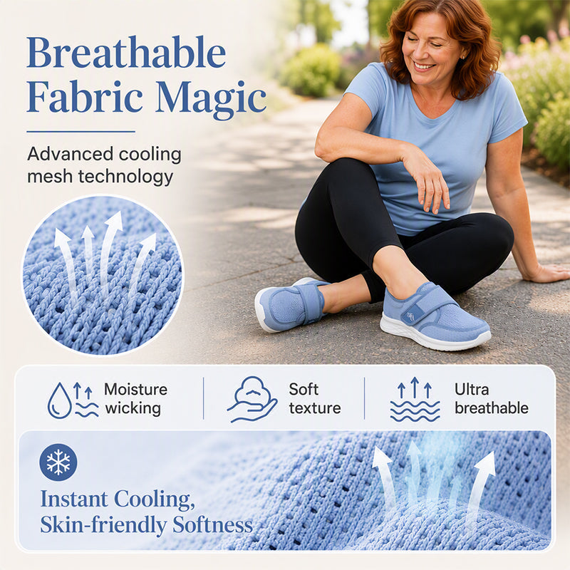 Women's Lightweight Breathable Mesh Walking Shoes