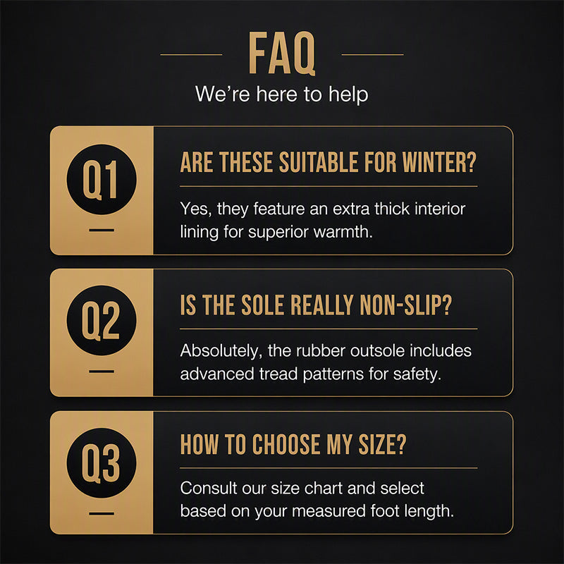 Men's Non-Slip Warm Lining Shoes