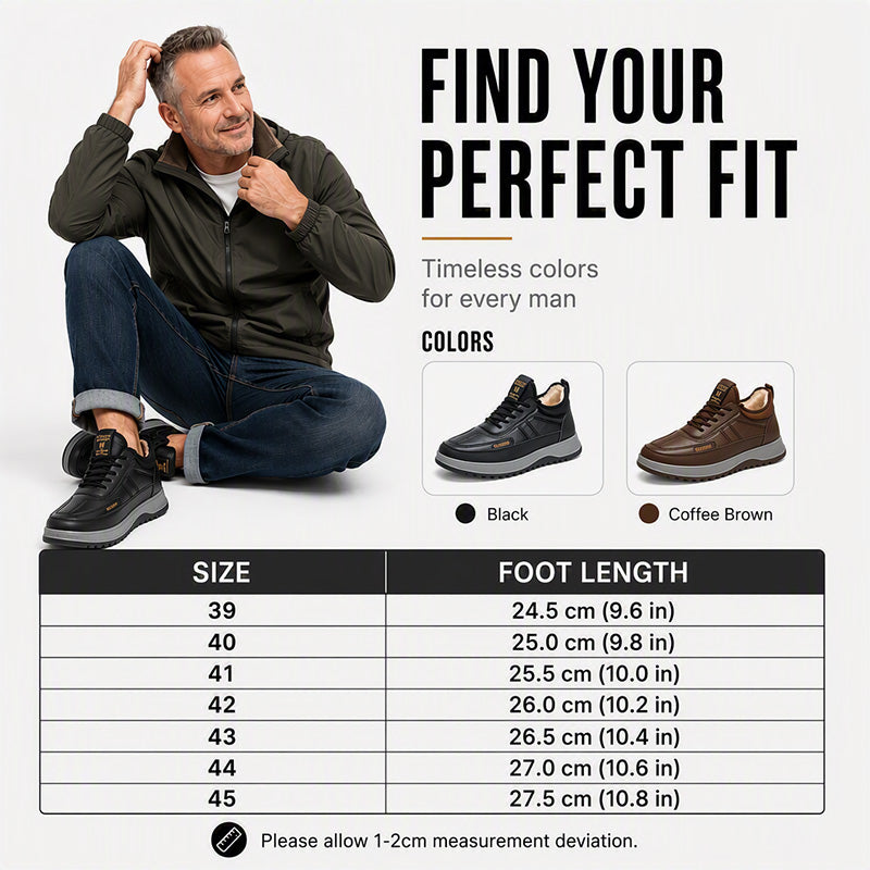 Men's Non-Slip Warm Lining Shoes