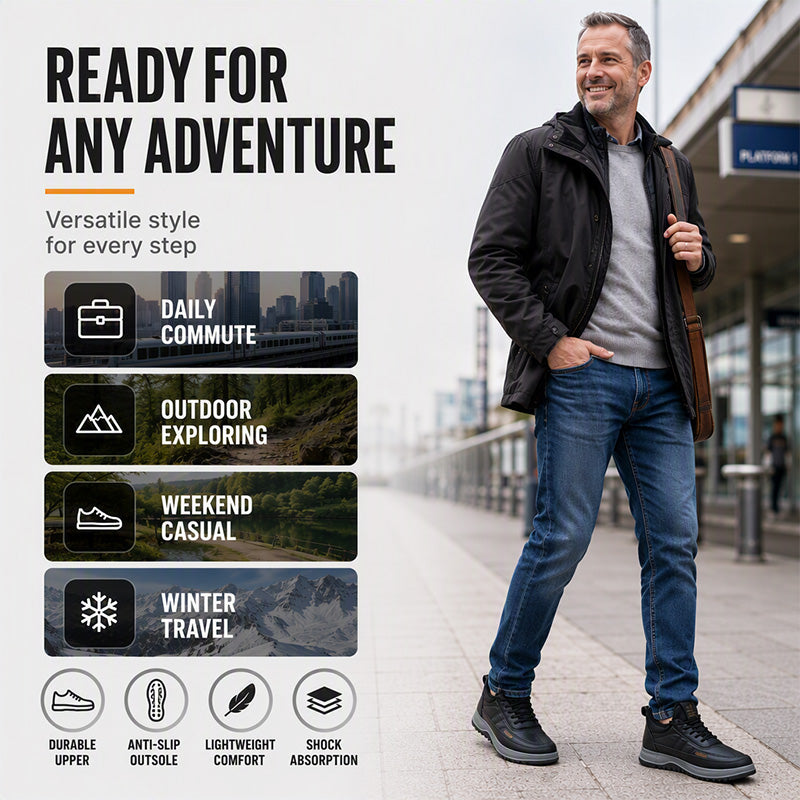 Men's Non-Slip Warm Lining Shoes