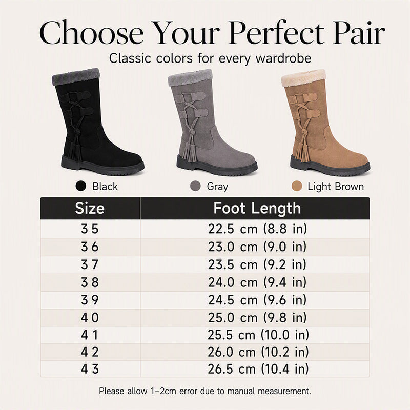 Women's Winter Warm Non-Slip Snow Boots