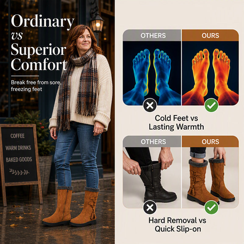 Women's Winter Warm Non-Slip Snow Boots