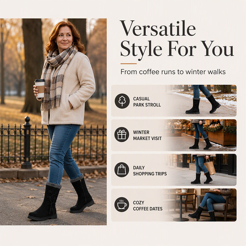 Women's Winter Warm Non-Slip Snow Boots