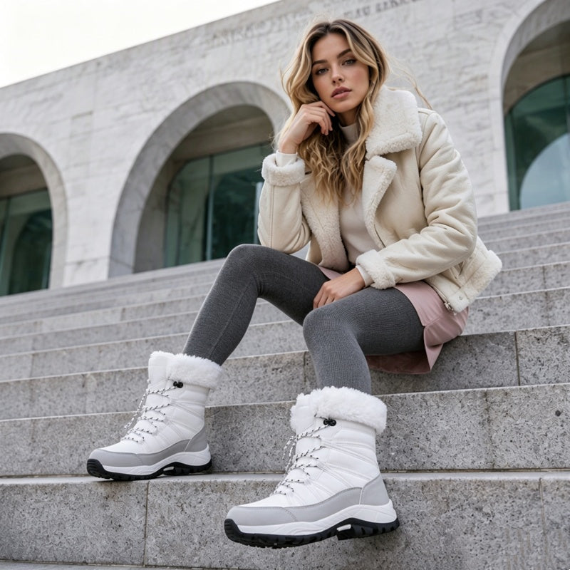 Women's Mid-Calf Winter Snow Boots
