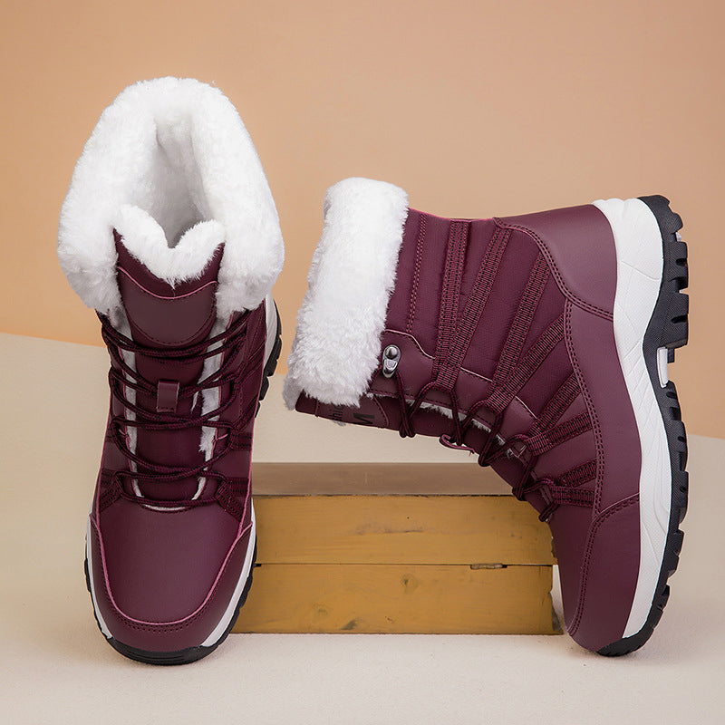 Women's Mid-Calf Winter Snow Boots