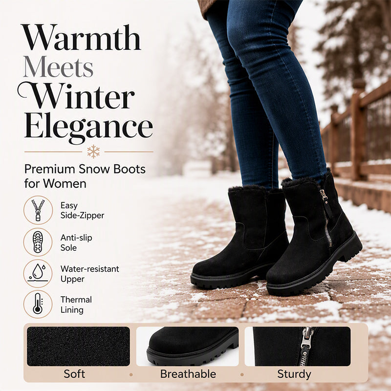 Women's Non-Slip Winter Warm Snow Boots