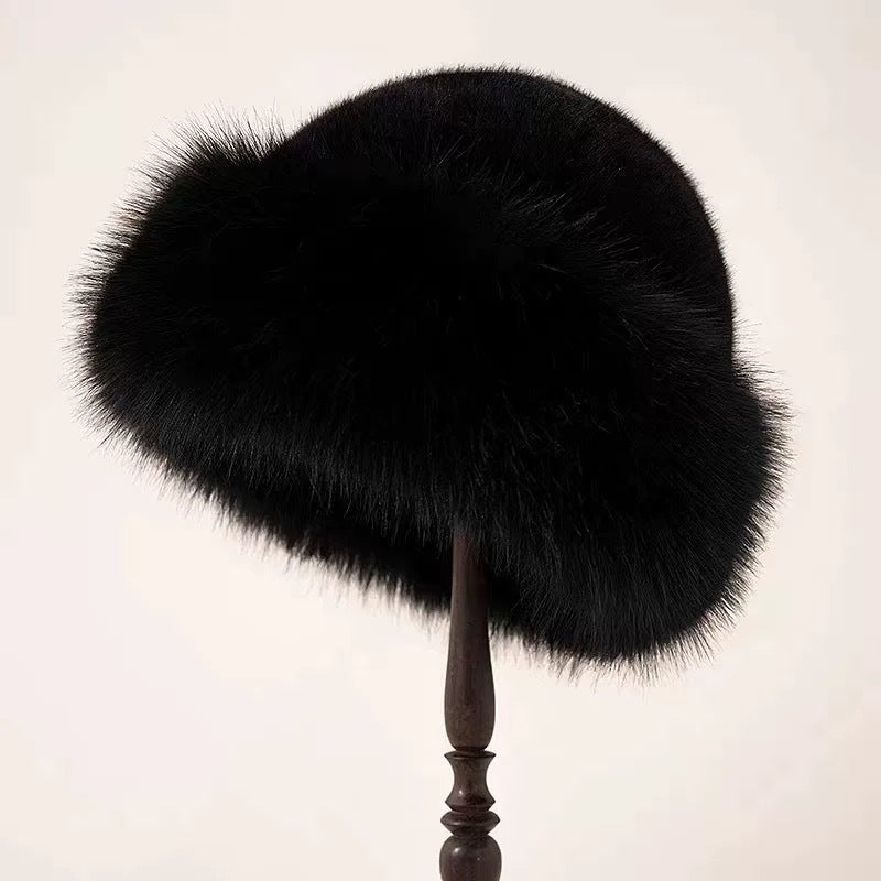 Winter Plush Thickened Scarf and Hat Warm Set
