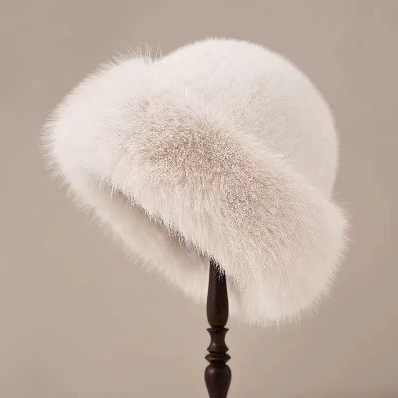 Winter Plush Thickened Scarf and Hat Warm Set