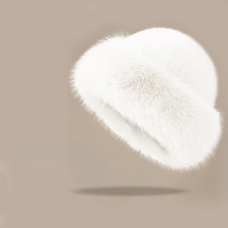 Winter Plush Thickened Scarf and Hat Warm Set
