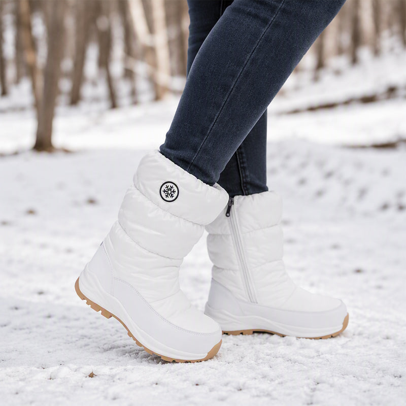 Women's Winter Mid-Calf Non-Slip Snow Boots