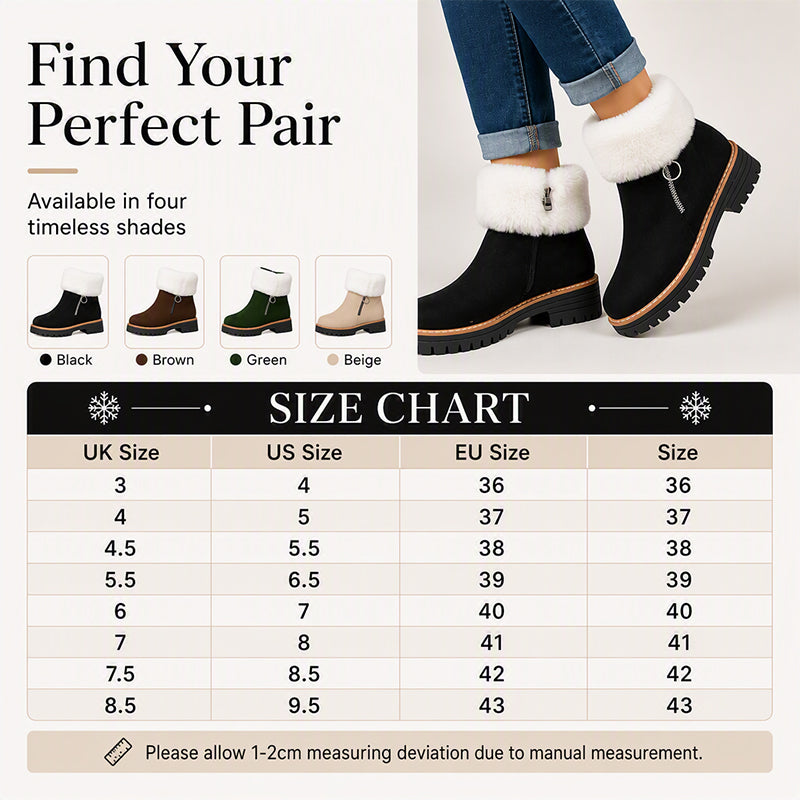 Women's Winter Warm Non-Slip Snow Boots