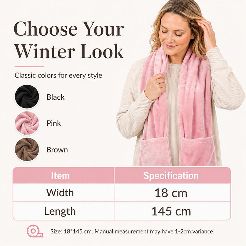 Winter USB Powered Electric Heating Scarf