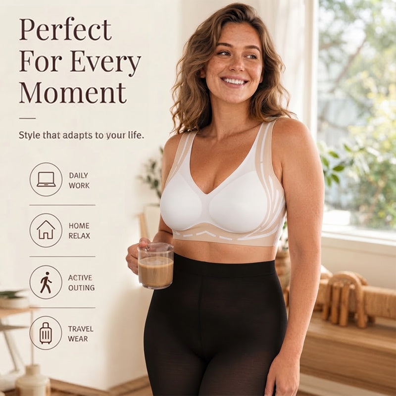 Women's Seamless Wireless Push-Up Bra