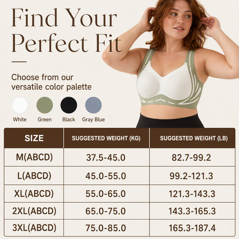 Women's Seamless Wireless Push-Up Bra