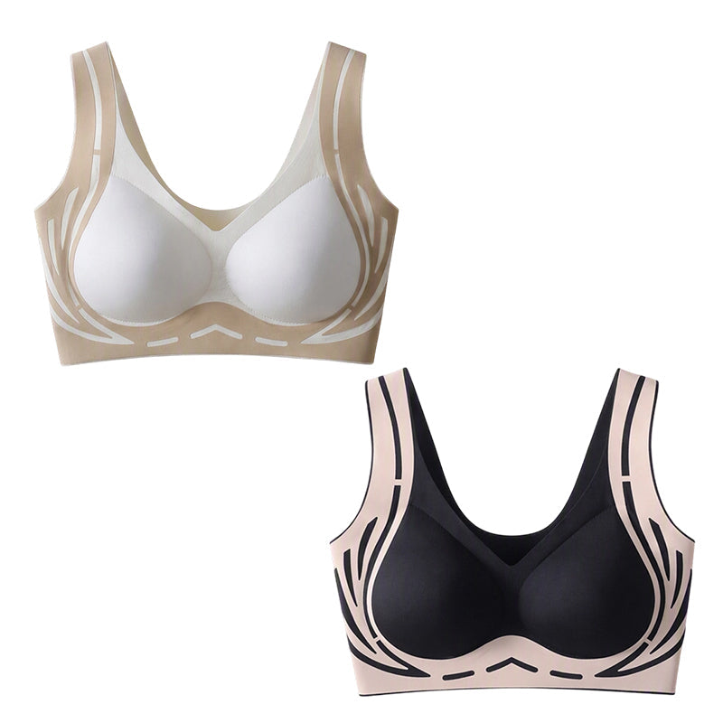 Women's Seamless Wireless Push-Up Bra