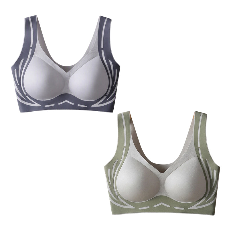 Women's Seamless Wireless Push-Up Bra