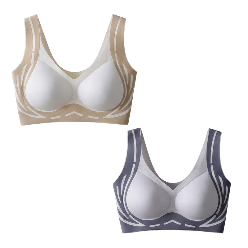 Women's Seamless Wireless Push-Up Bra