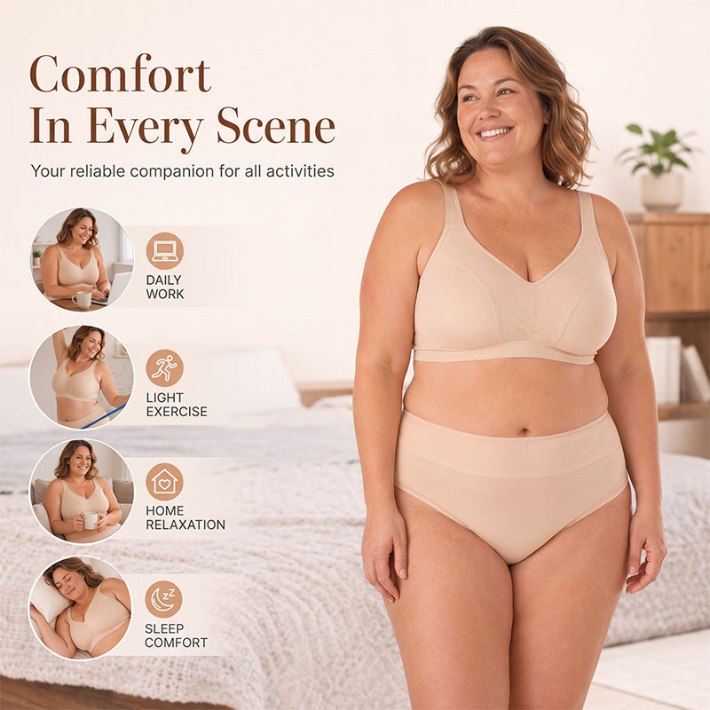 Women's Plus Size Menstrual Panties