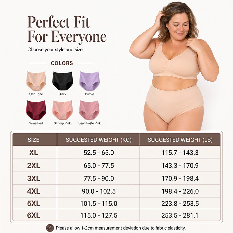 Women's Plus Size Menstrual Panties