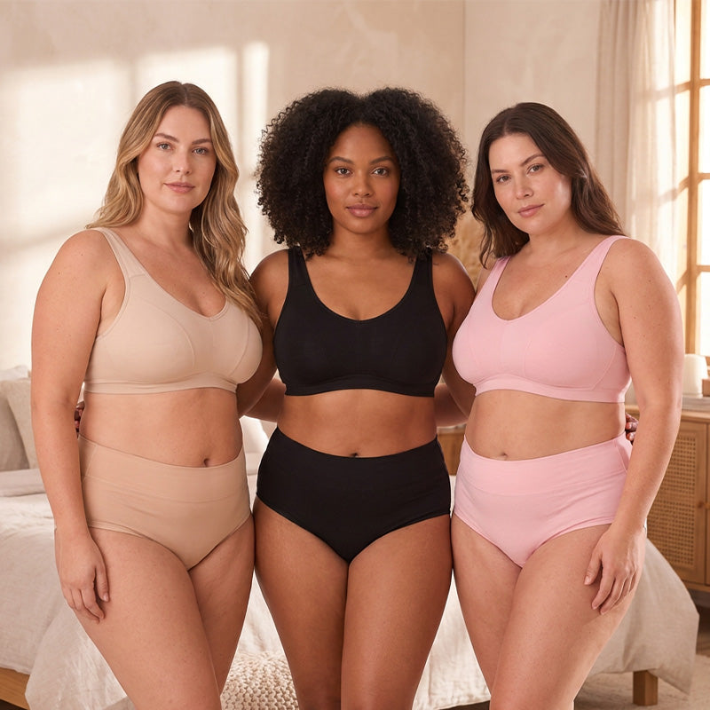 Women's Plus Size Menstrual Panties