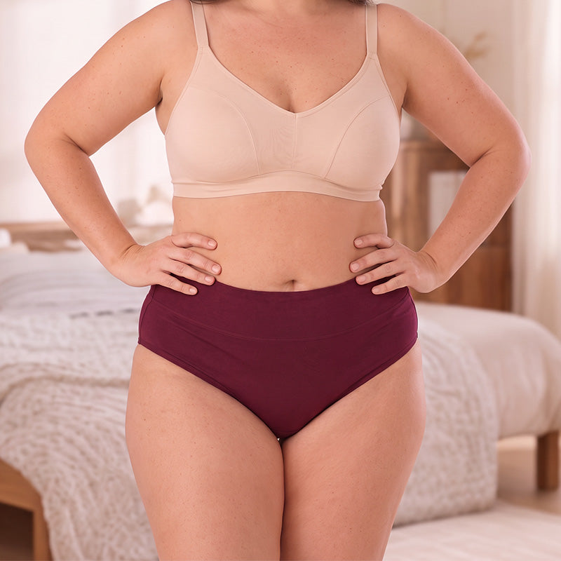 Women's Plus Size Menstrual Panties