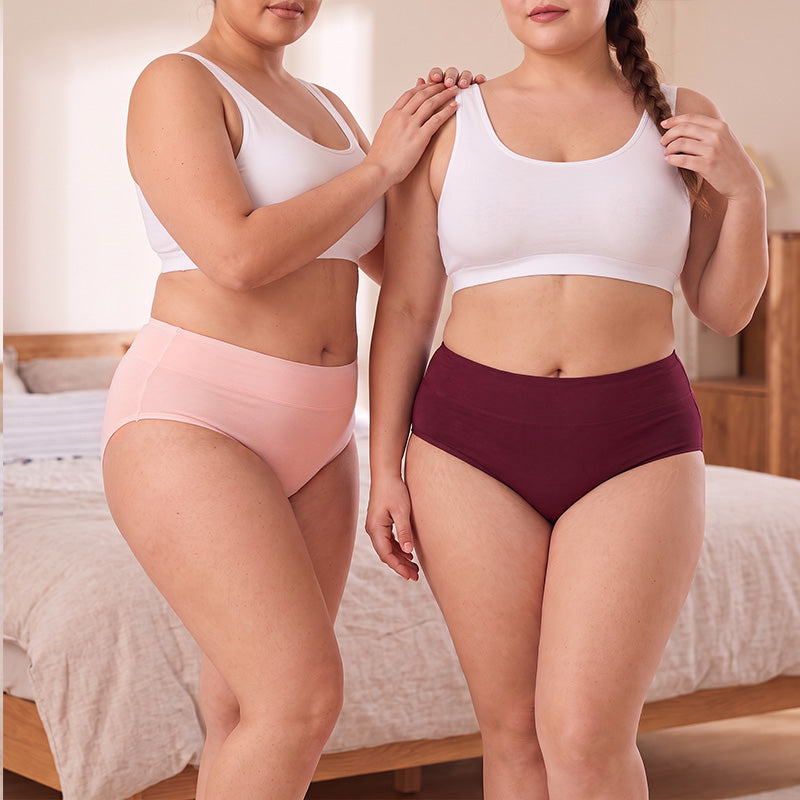 Women's Plus Size Menstrual Panties