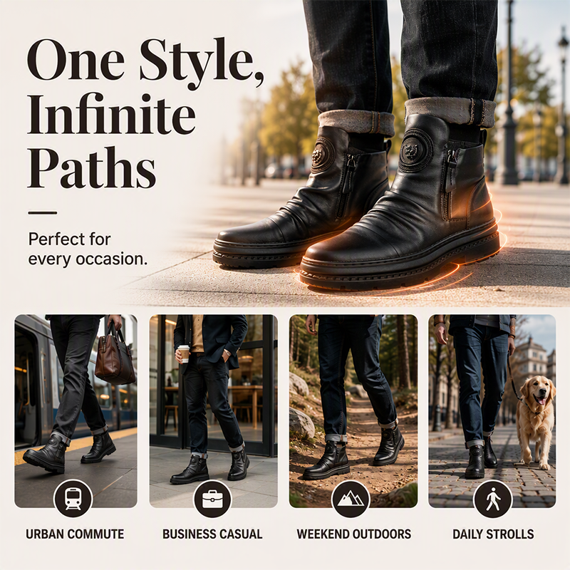 Men's Non-Slip Warm Lining Boots