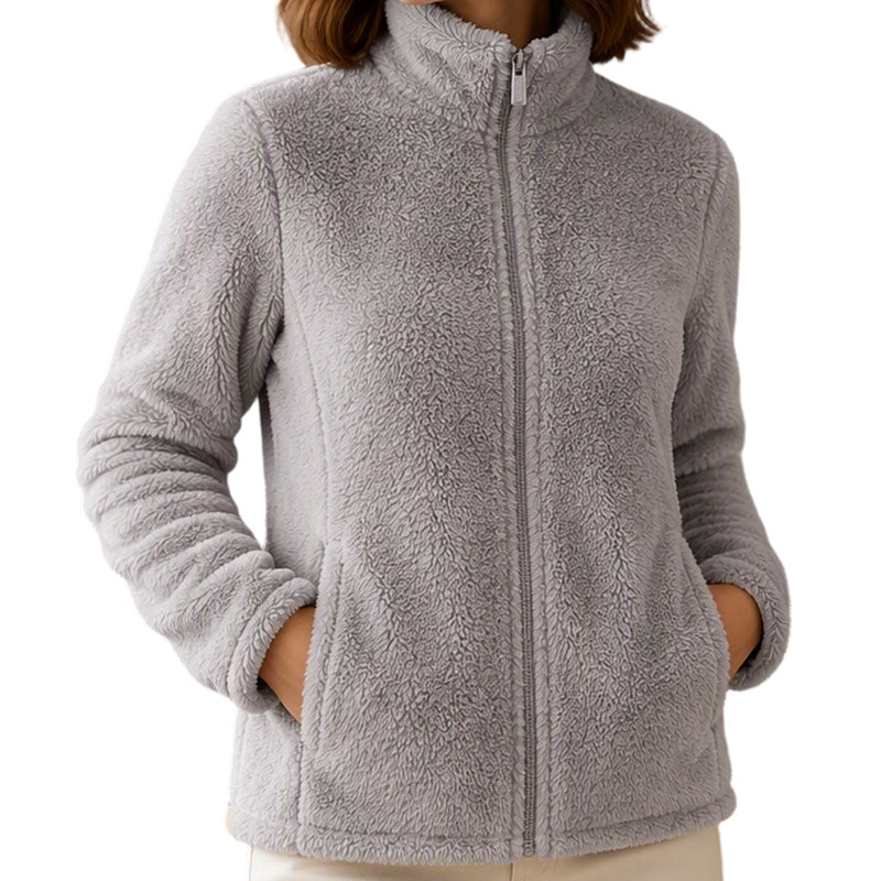 Women's Cozy Stand Collar Thermal Jacket