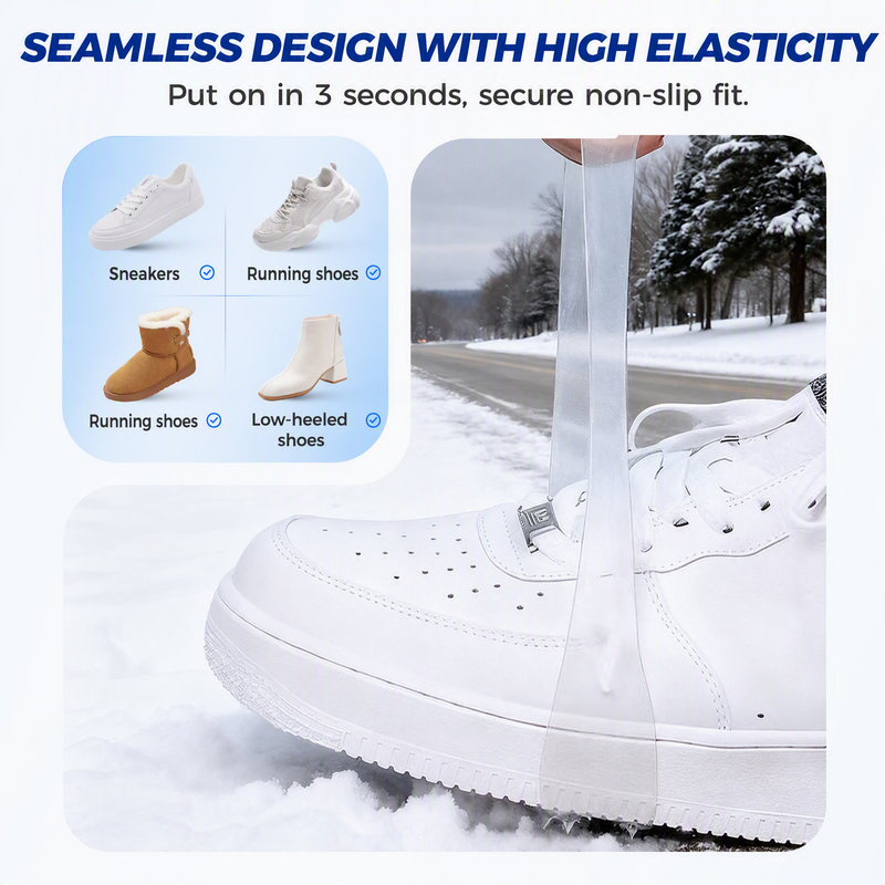 Universal 5-Tooth Ice Cleats for Shoes & Boots