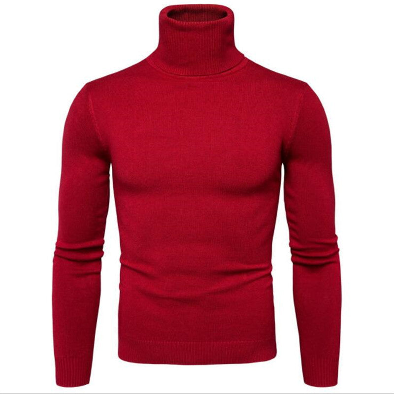 Men's Classic Slim Fit Turtleneck Sweater