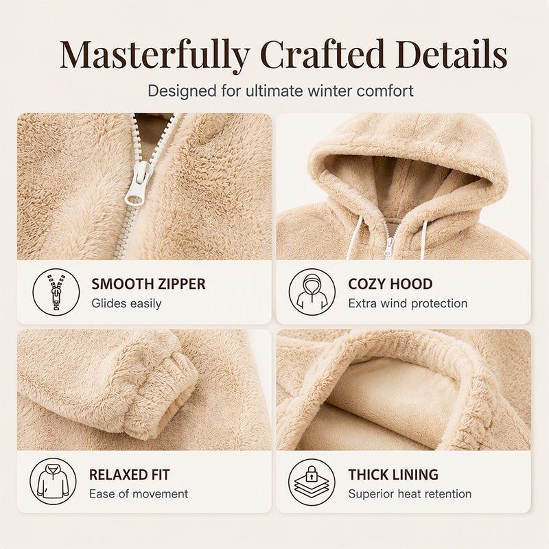 Women's Winter Cozy Hooded Jacket